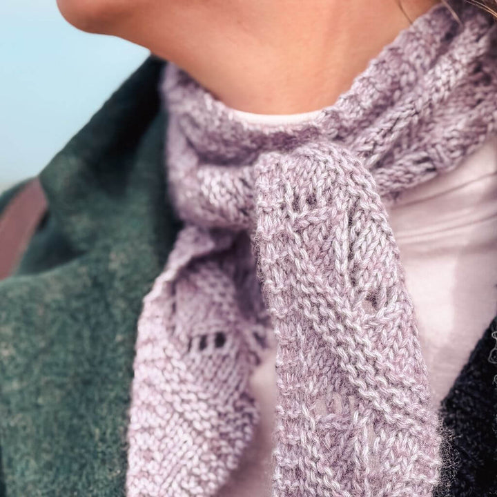 Carolin Balmes Pattern Schal Maras Mountain Scarf Strickanleitung - Carolin Balmes (PDF) bei bei bei bei bei Lieblingsgarn