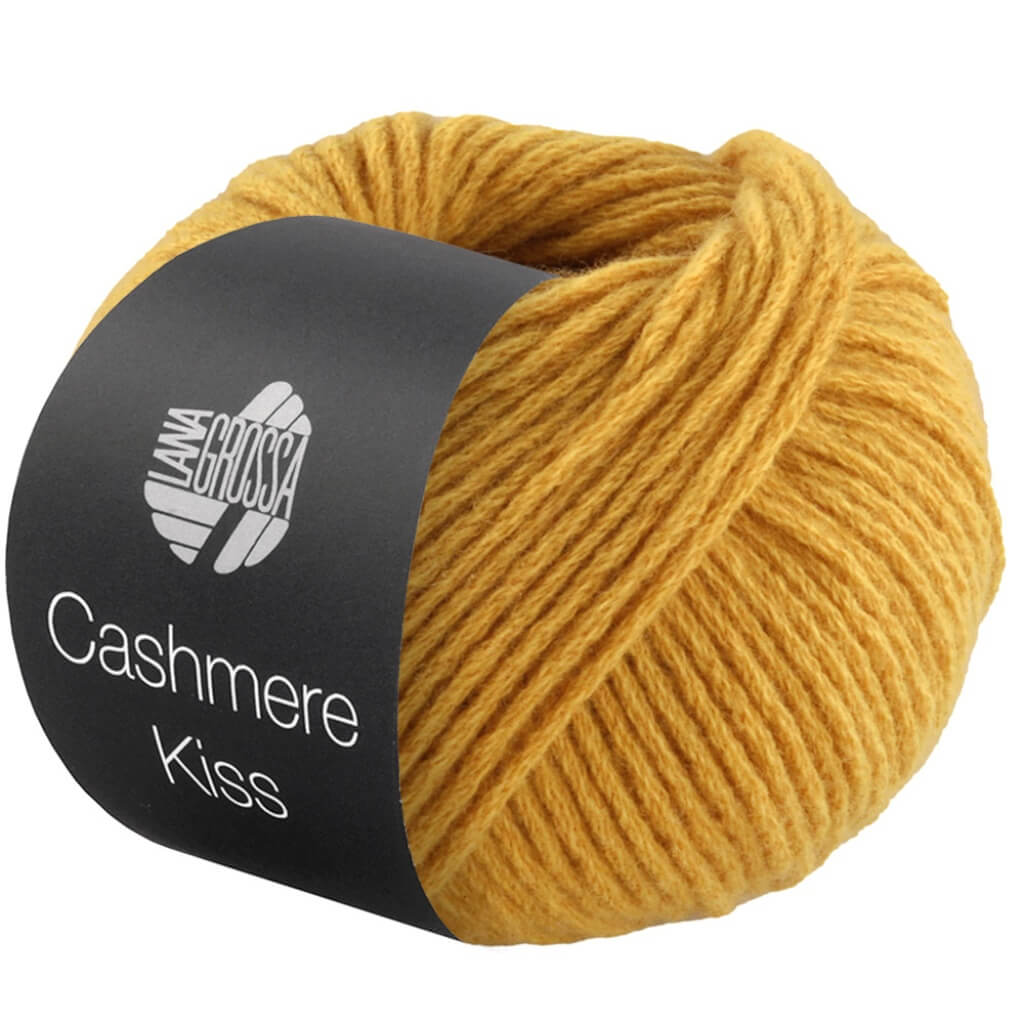 Lana Grossa 116 - Safrangelb Lana Grossa Cashmere Kiss bei bei bei bei bei bei bei bei bei bei bei bei bei Lieblingsgarn
