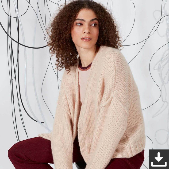 Lang Yarns Pattern Kaschmircardigan Strickanleitung - Lang Yarns (PDF) bei bei bei bei bei bei bei bei bei bei Lieblingsgarn