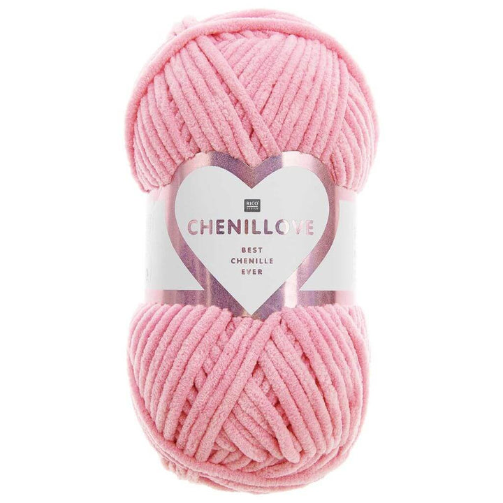 Rico Design Creative Chenillove, Farbe 016 Pink – Polyester bei Lieblingsgarn