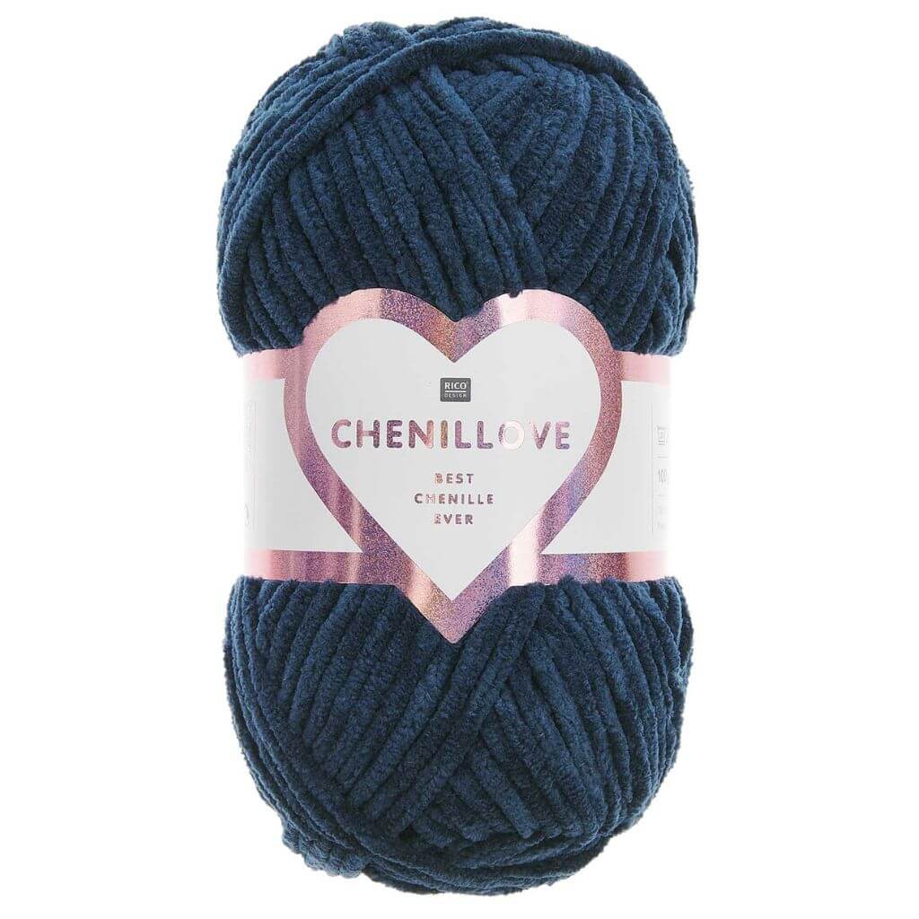 Rico Design Creative Chenillove, Farbe 020 Marine – Polyester bei Lieblingsgarn