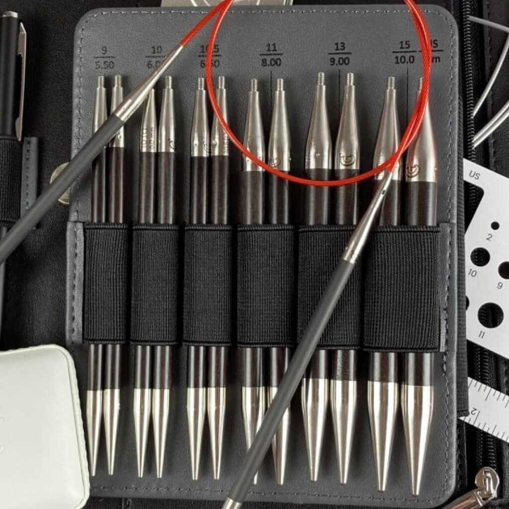 ChiaoGoo Forté 2.0 SS-Tipped Rundstricknadel-Set bei bei bei bei bei bei bei bei bei bei bei bei Lieblingsgarn