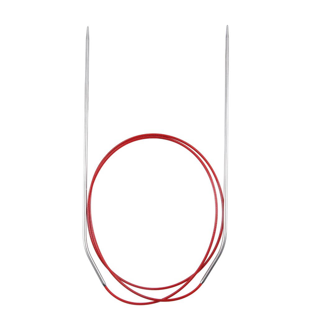 ChiaoGoo 80 cm / 3,00 mm ChiaoGoo KNIT RED Rundstricknadeln Lieblingsgarn