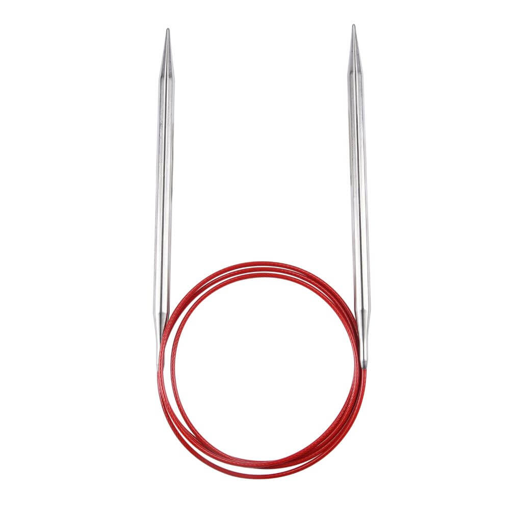ChiaoGoo Rundstricknadel RED LACE Edelstahl, Farbe 100 – Metall bei Lieblingsgarn