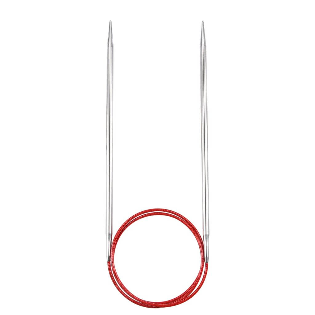 ChiaoGoo Rundstricknadel RED LACE Edelstahl, Farbe 60 – Metall bei Lieblingsgarn