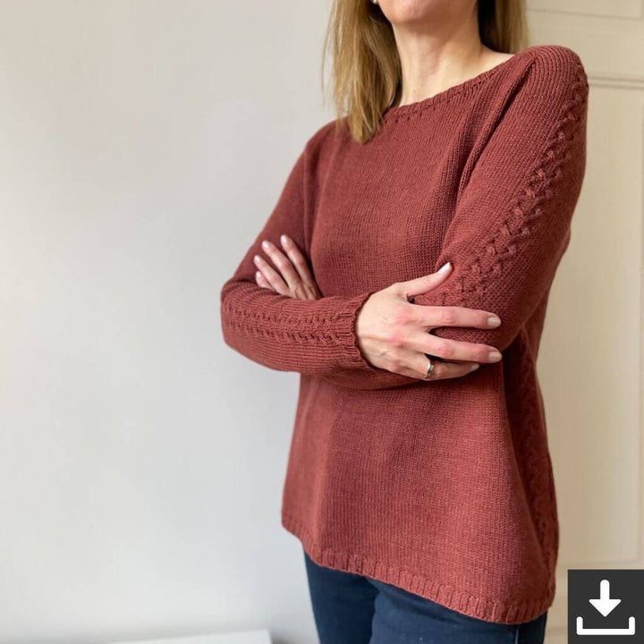 Christina Körber-Reith Badiane Pullover Strickanleitung - Christiana Körber-Reith (PDF) bei bei bei bei bei bei Lieblingsgarn