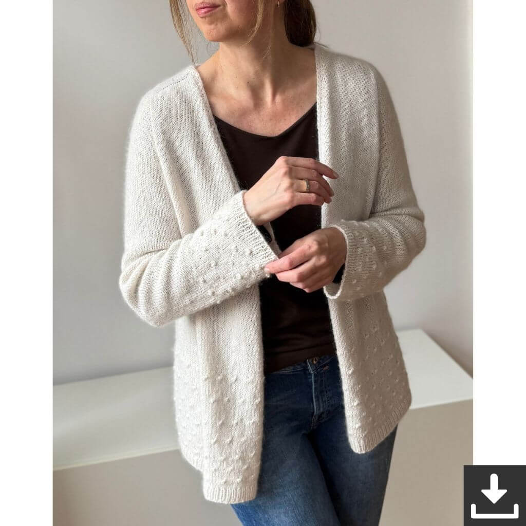 Christina Körber-Reith Dotta Cardigan Strickanleitung - Christina Körber-Reith (PDF) bei bei bei bei bei bei Lieblingsgarn