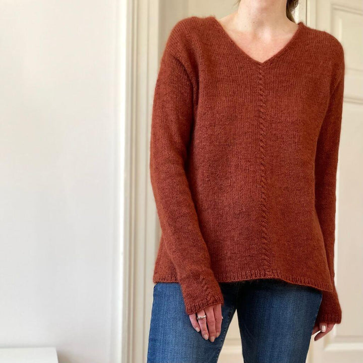 Christina Körber-Reith Rust Pullover Strickanleitung - Christina Körber-Reith (PDF) bei bei bei bei bei bei Lieblingsgarn