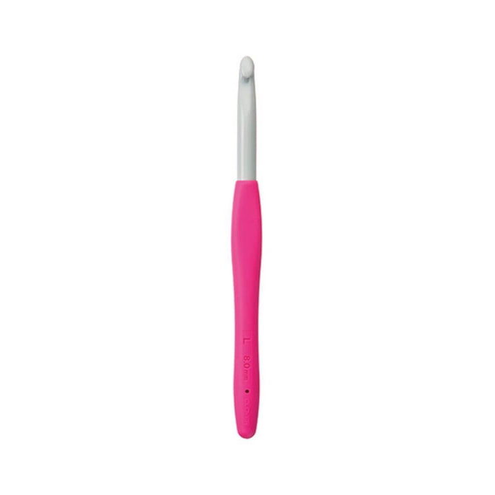 Clover Häkelnadel Amour, Farbe 8 – Metall bei Lieblingsgarn