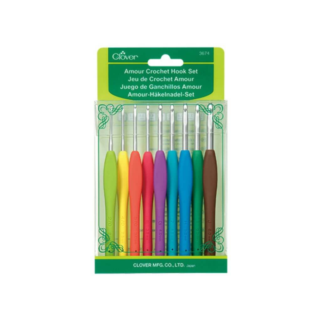 Clover Amour Häkelnadel-Set bei bei bei bei bei bei bei bei bei bei bei bei bei bei bei bei Lieblingsgarn