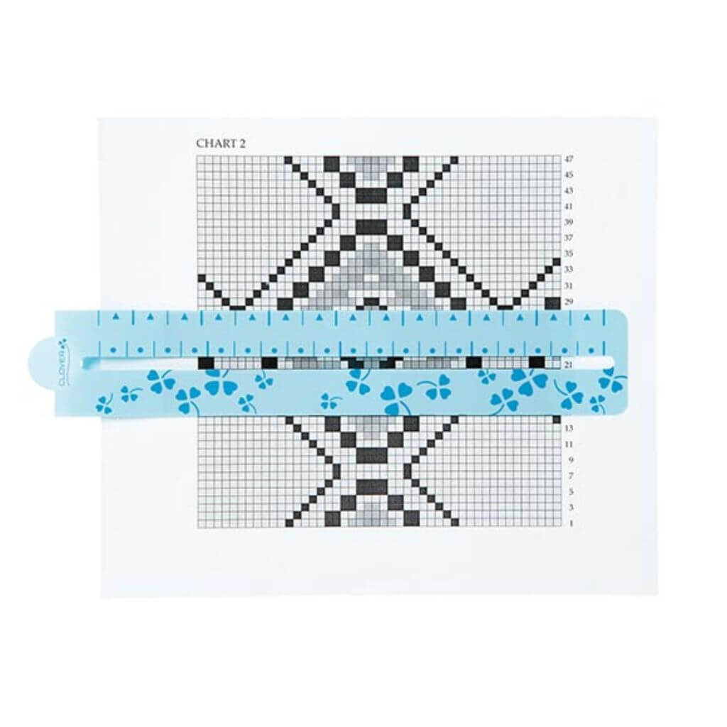 Clover Muster-Markerset blau/grün bei bei bei bei bei bei bei bei bei bei bei bei bei bei bei Lieblingsgarn