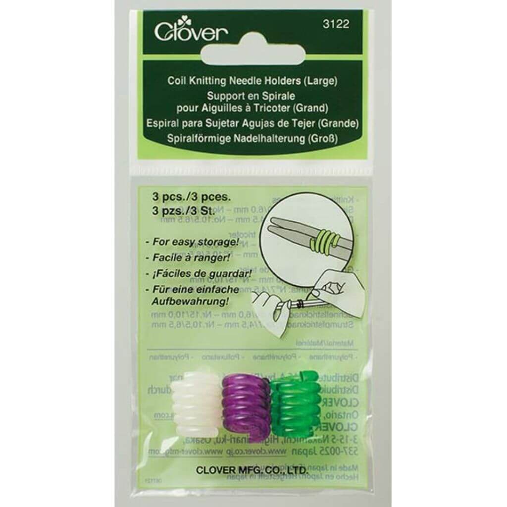 Clover Spiralförmige Nadelhalterung groß, 3 Stk. bei bei bei bei bei bei bei bei bei bei Lieblingsgarn