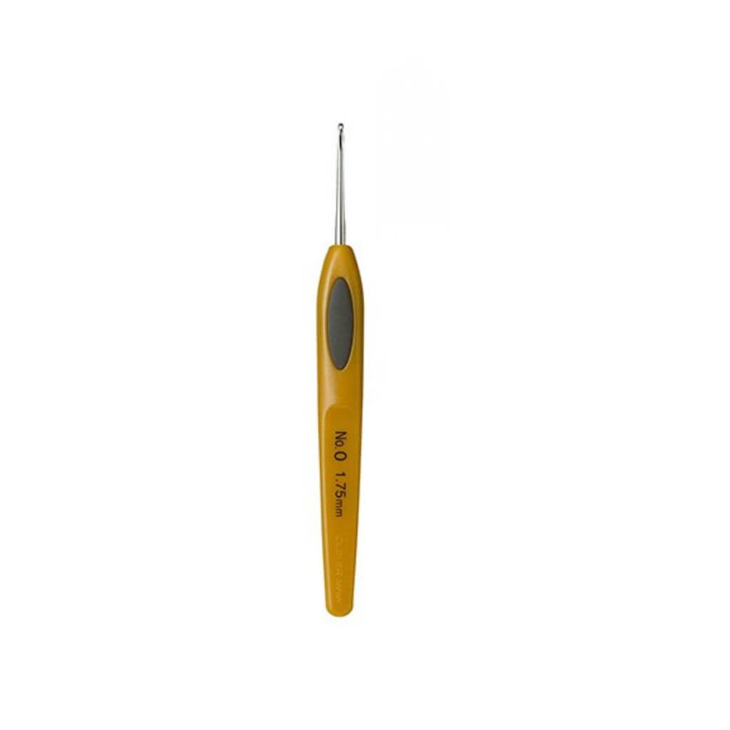 Clover Häkelnadel Soft Touch, Farbe 1,75 – Metall bei Lieblingsgarn