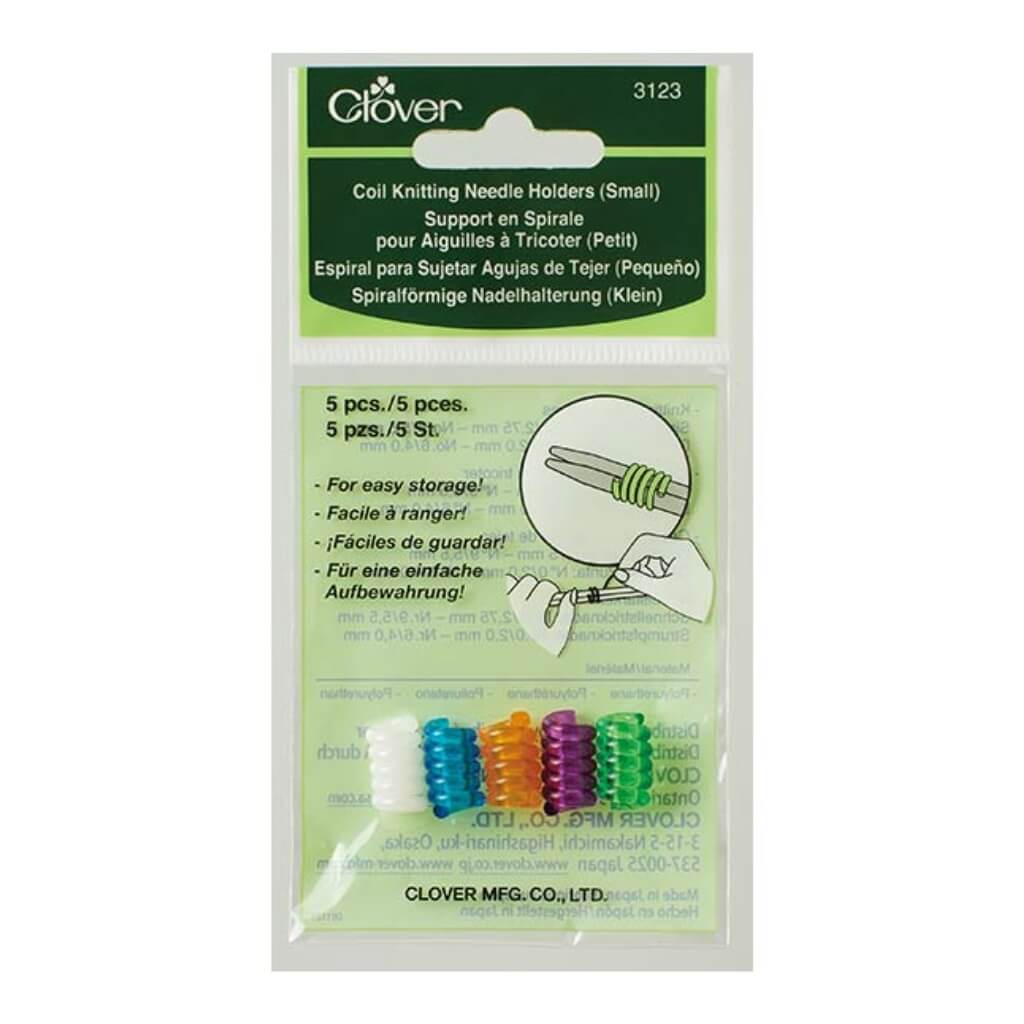 Clover Spiralförmige Nadelhalterung klein, 5 Stk. bei bei bei bei bei bei bei bei bei bei bei bei Lieblingsgarn