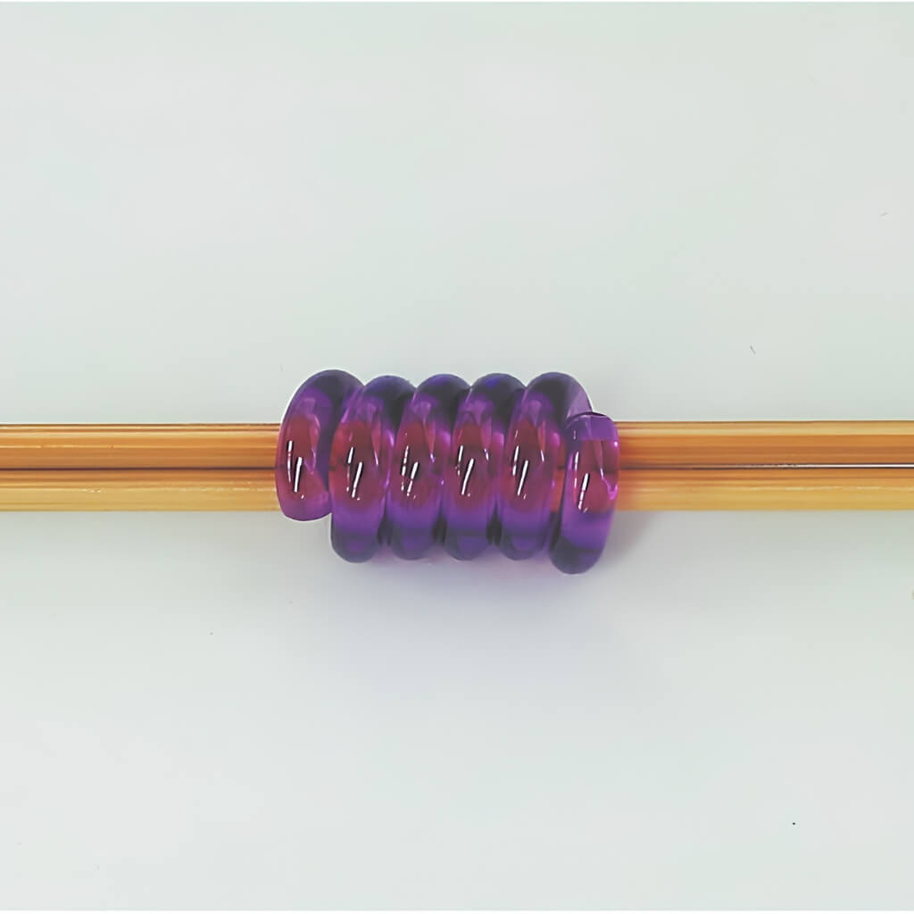 Clover Spiralförmige Nadelhalterung klein, 5 Stk. bei bei bei bei bei bei bei bei bei bei bei bei Lieblingsgarn