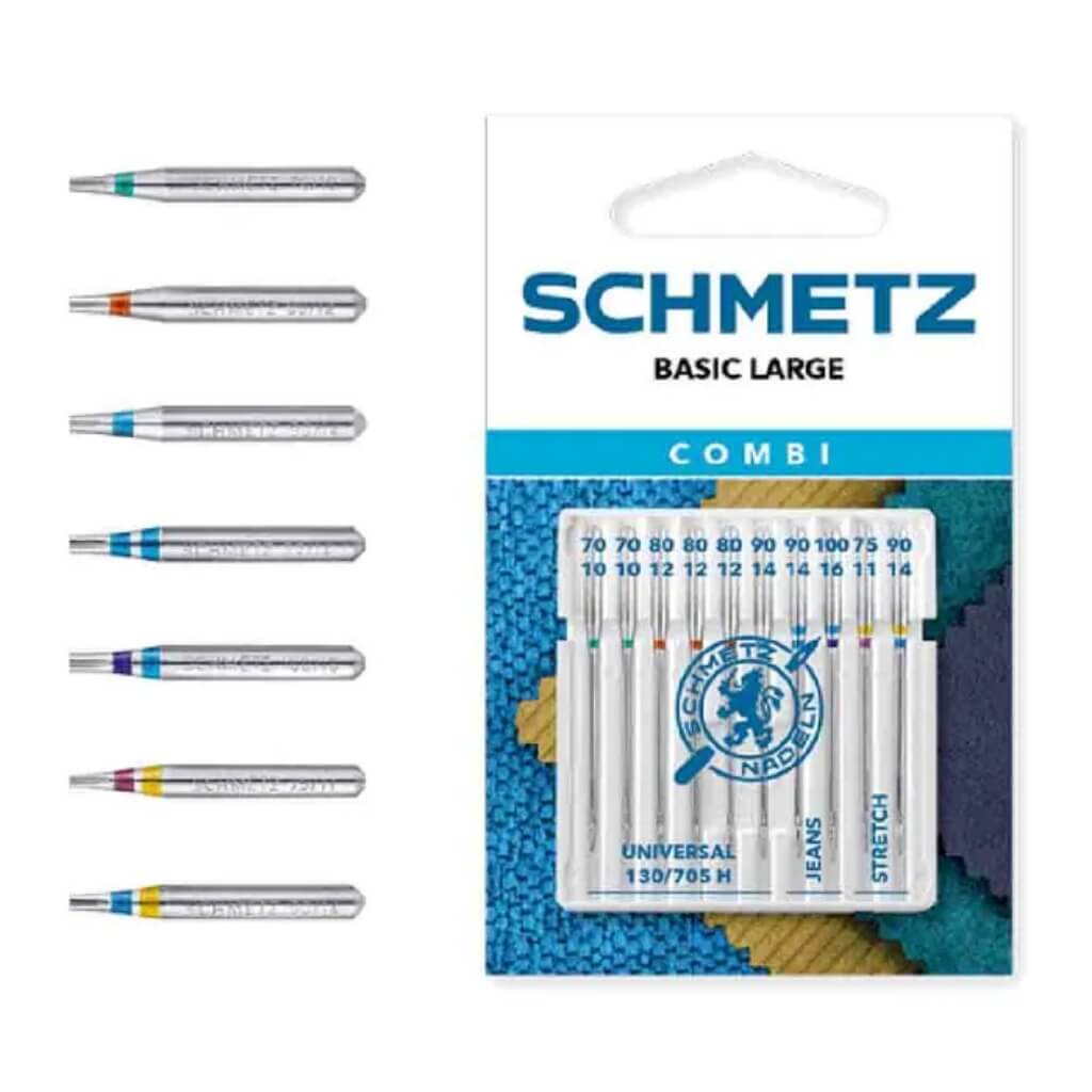 Schmetz Combi Basic Large 10 Nadeln 130/705 bei bei bei bei bei bei bei bei bei bei Lieblingsgarn