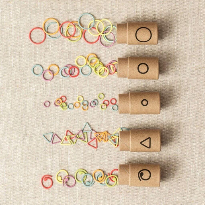 CocoKnits Flight of Stitch Markers Maschenmarkierer gemischt bei bei bei bei bei bei bei bei bei bei Lieblingsgarn