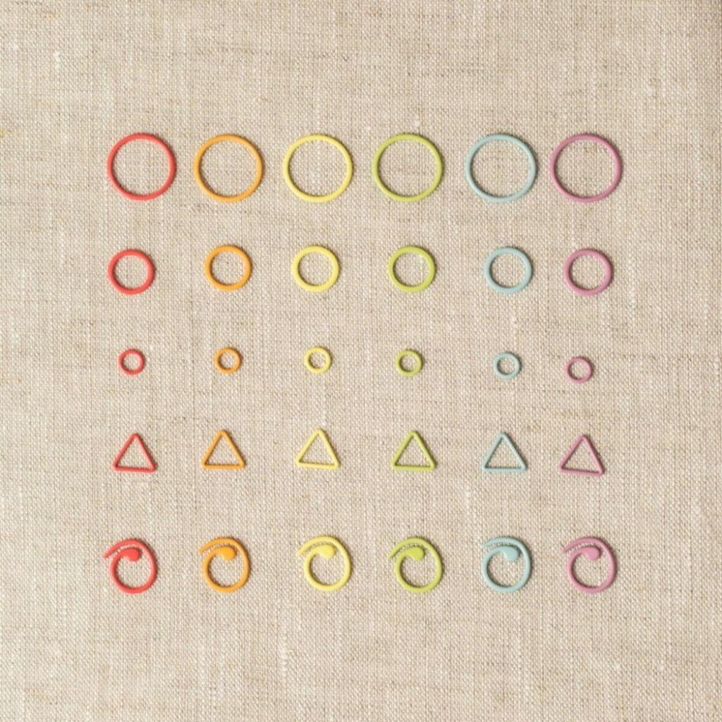 CocoKnits Flight of Stitch Markers Maschenmarkierer gemischt bei bei bei bei bei bei bei bei bei bei Lieblingsgarn
