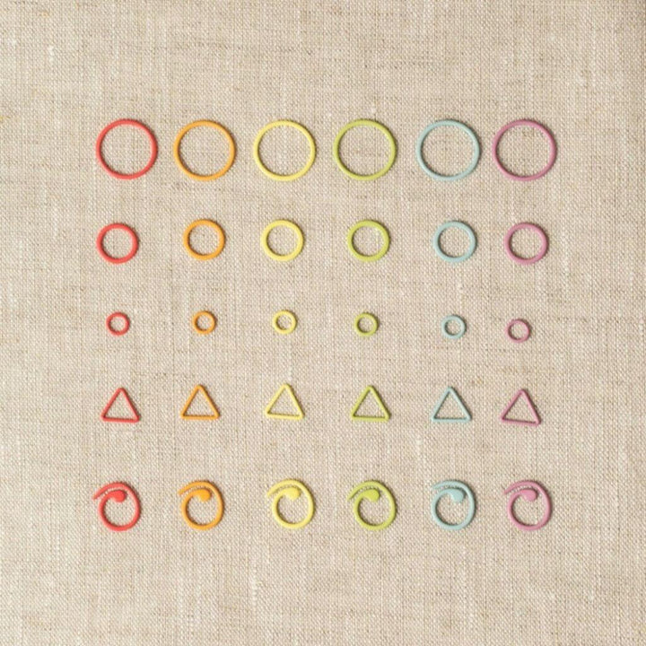 CocoKnits Flight of Stitch Markers Maschenmarkierer gemischt bei bei bei bei bei bei bei bei bei bei Lieblingsgarn