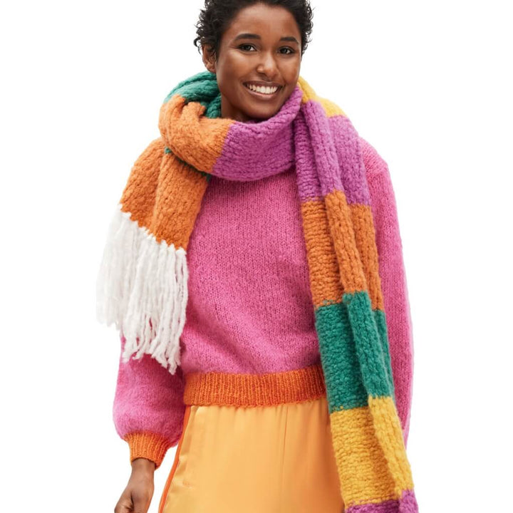 Lana Grossa Pattern Color Blocking Schal Strickanleitung - Lana Grossa (Heft) bei bei bei bei bei bei bei bei Lieblingsgarn