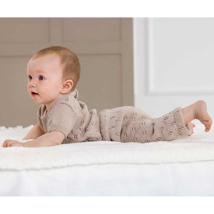Lana Grossa Cool Wool Baby Kurzarmpulli - Lana Grossa Infanti Nr. 20 Modell 32 bei bei bei bei bei bei bei bei Lieblingsgarn