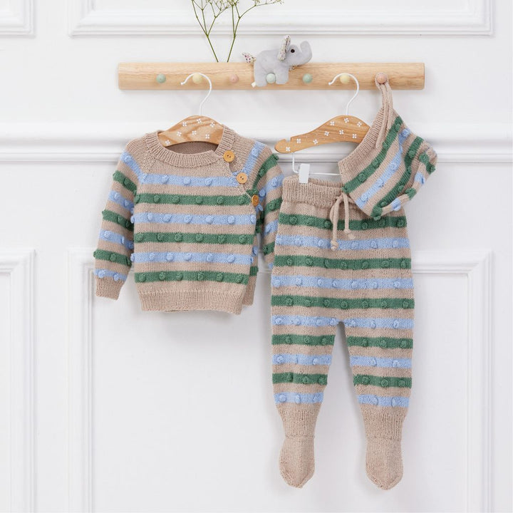 Lana Grossa Cool Wool Baby Mütze - Lana Grossa Infanti Nr. 20 Modell 35 bei bei bei bei bei bei bei bei bei bei Lieblingsgarn