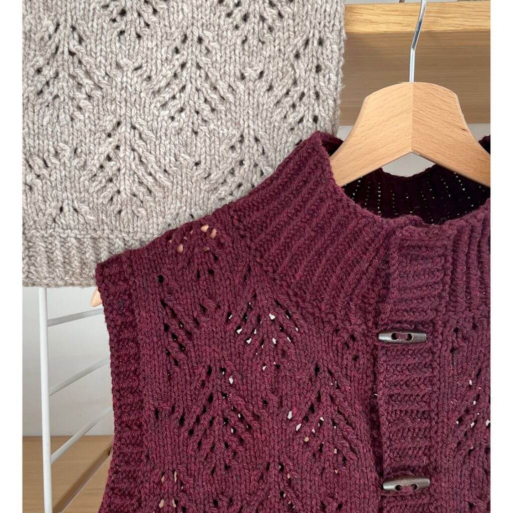 Knitting For Else Cosy Hey Ho Vest Strickanleitung - Knitting For Else (PDF) bei bei bei bei bei bei bei bei Lieblingsgarn