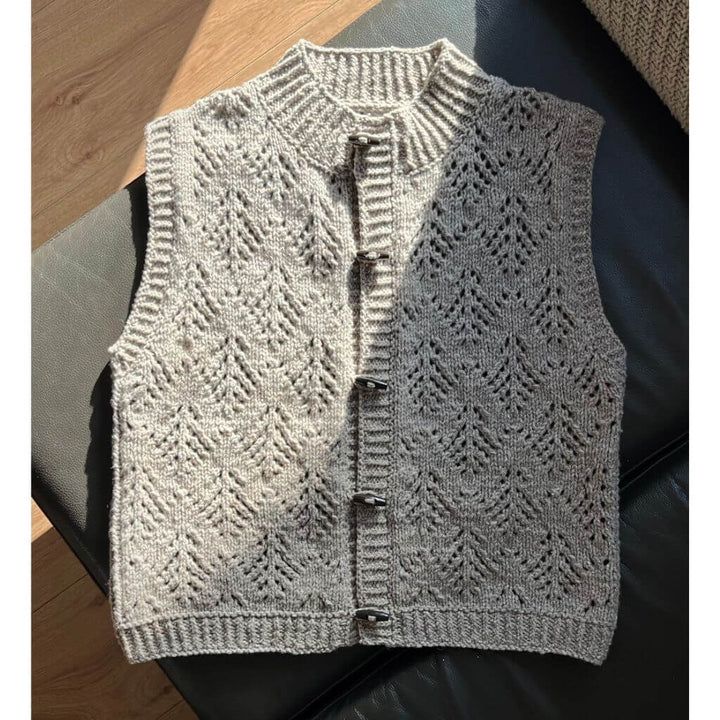 Knitting For Else Cosy Hey Ho Vest Strickanleitung - Knitting For Else (PDF) bei bei bei bei bei bei bei bei Lieblingsgarn
