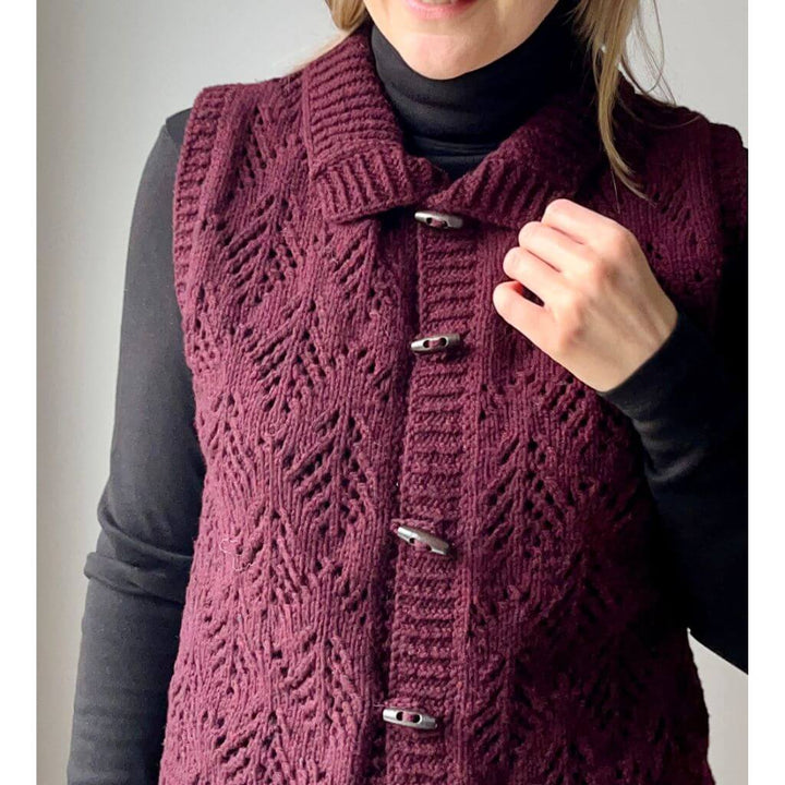 Knitting For Else Cosy Hey Ho Vest Strickanleitung - Knitting For Else (PDF) bei bei bei bei bei bei bei bei Lieblingsgarn