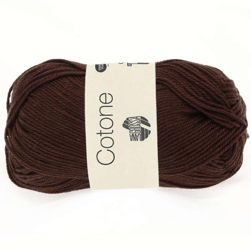 Lana Grossa Cotone, Farbe 29 Mokka – Baumwolle bei Lieblingsgarn
