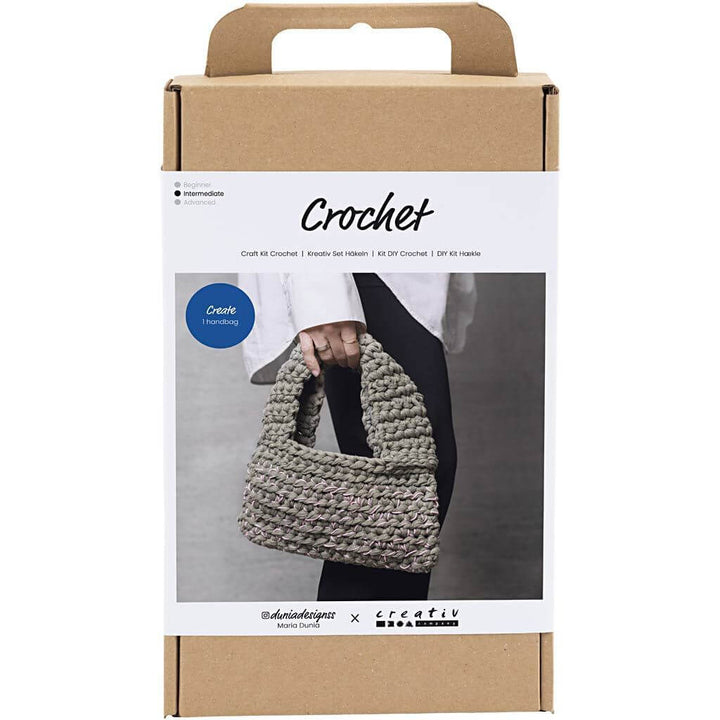 Creativ Company Kreativ-Set Häkeln Grob gehäkelte Tasche bei bei bei bei bei bei bei bei bei bei bei Lieblingsgarn