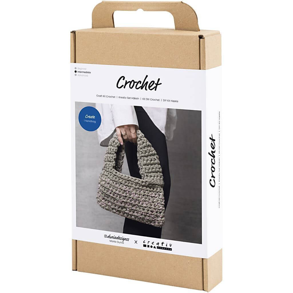 Creativ Company Kreativ-Set Häkeln Grob gehäkelte Tasche bei bei bei bei bei bei bei bei bei bei bei Lieblingsgarn