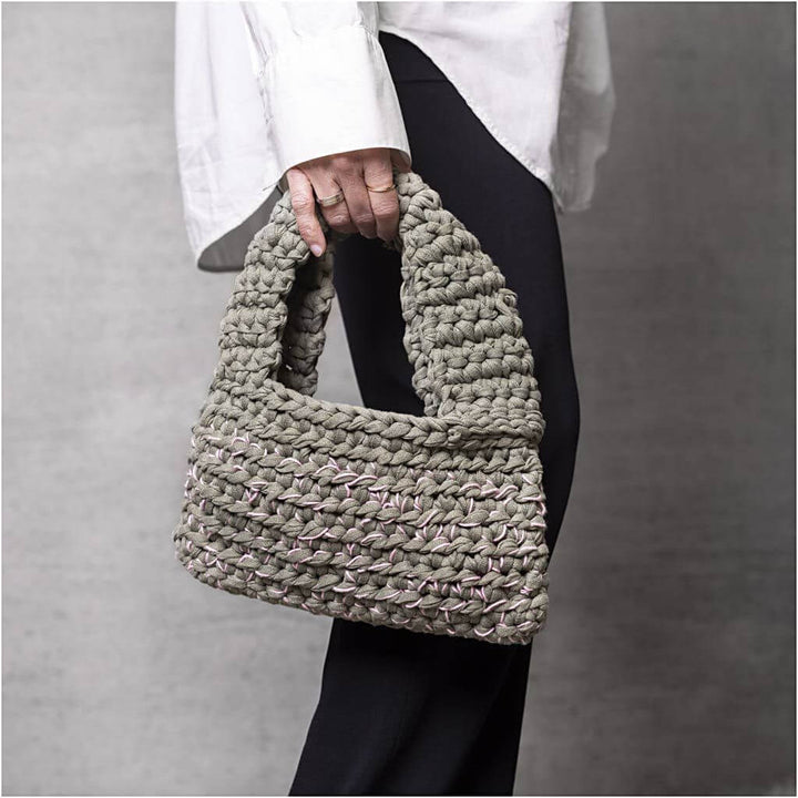 Creativ Company Kreativ-Set Häkeln Grob gehäkelte Tasche bei bei bei bei bei bei bei bei bei bei bei Lieblingsgarn