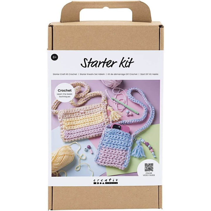 Creativ Company Starter Häkeln-Set Taschen bei bei bei bei bei bei bei bei bei bei bei bei Lieblingsgarn