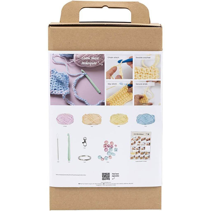 Creativ Company Starter Häkeln-Set Taschen bei bei bei bei bei bei bei bei bei bei bei bei Lieblingsgarn