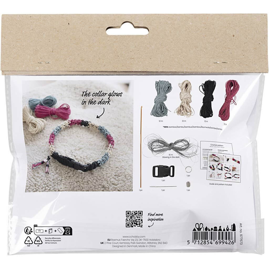 Creativ Company Mini Häkeln-Set Hundehalsband bei bei bei bei bei bei bei bei bei bei Lieblingsgarn