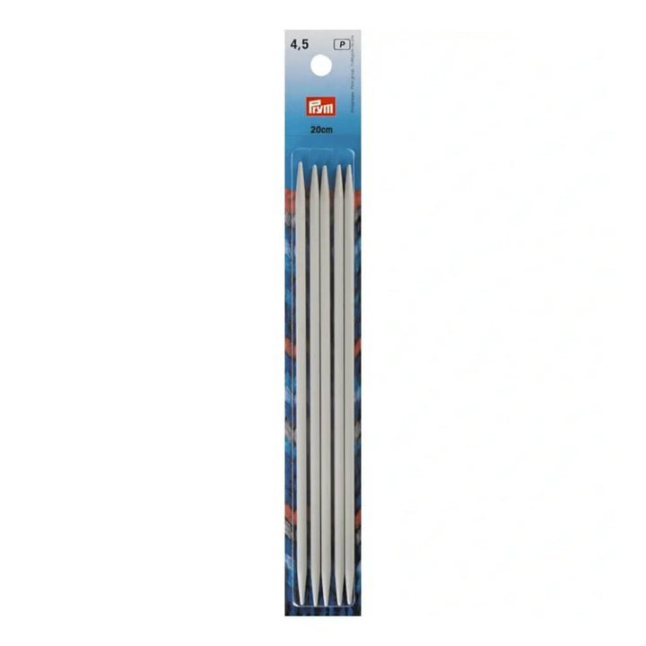 Prym Strumpfstricknadeln ALU 10 - 40 cm, Farbe 20 – Metall bei Lieblingsgarn