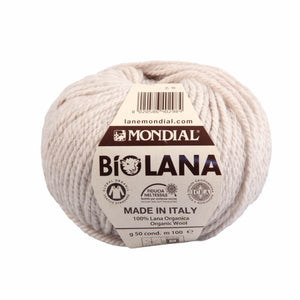 Lane Mondial Bio Lana 50g - Bio Wolle