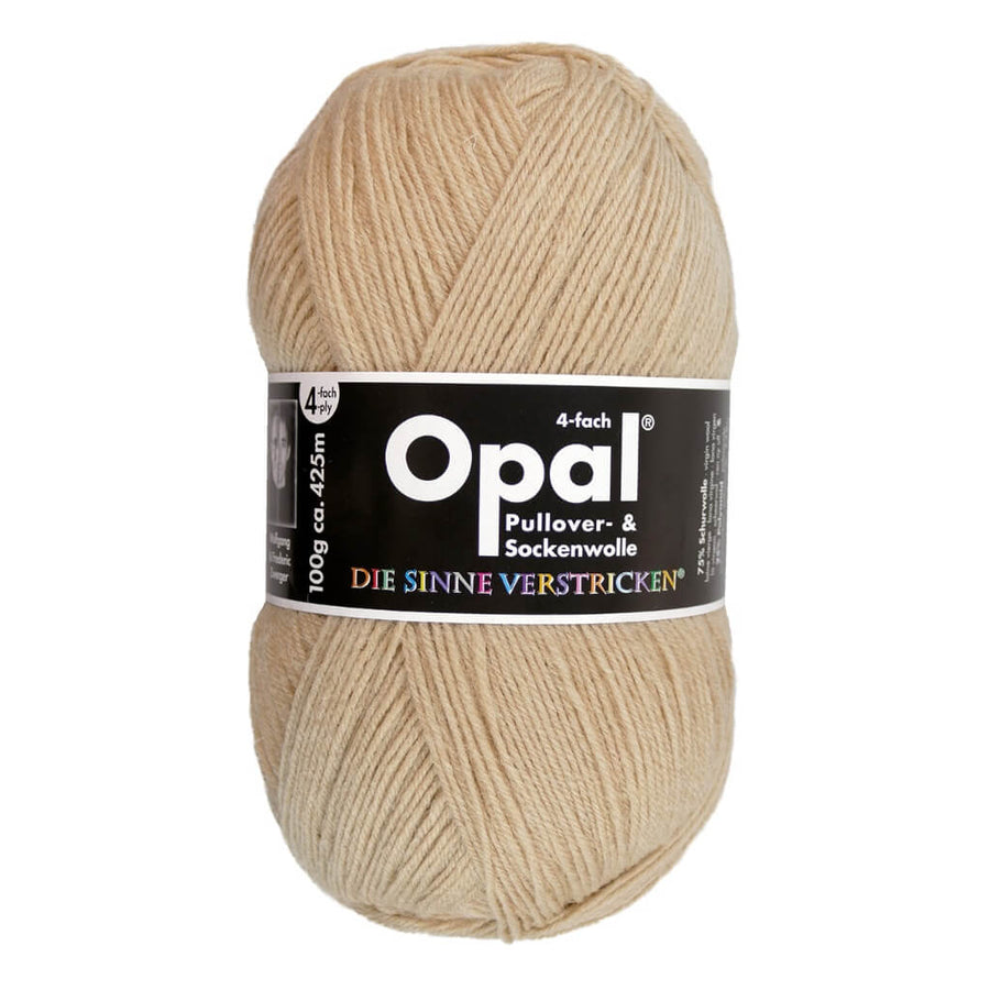 Opal Sockenwolle Uni 4-fach 100g, Farbe 5189 Camel – Polyamid und Schurwolle bei Lieblingsgarn