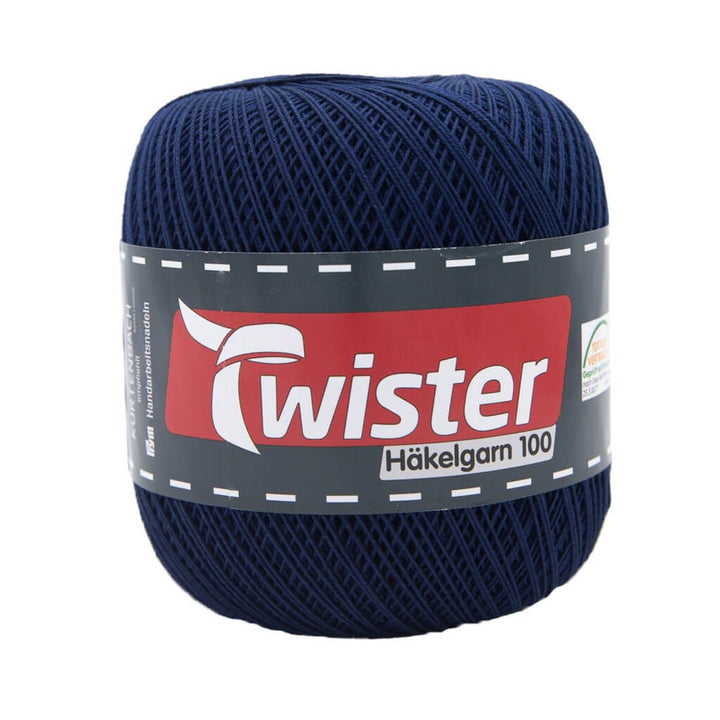 Twister Häkelgarn, Farbe 59 Marine – Baumwolle bei Lieblingsgarn