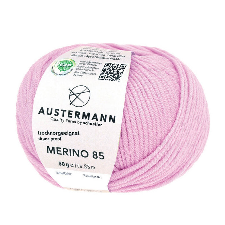 Austermann Merino 85 Exp 50g, Farbe 10 Rose – Merino und Schurwolle bei Lieblingsgarn
