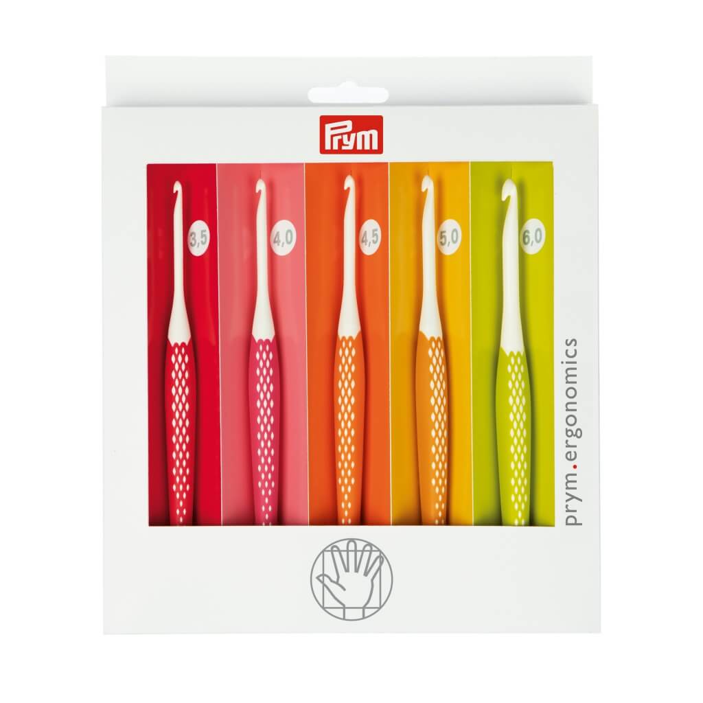Prym prym.ergonomics Häkelnadel Set 3,5 mm - 6 mm bei bei bei bei bei bei bei bei bei bei bei bei bei Lieblingsgarn