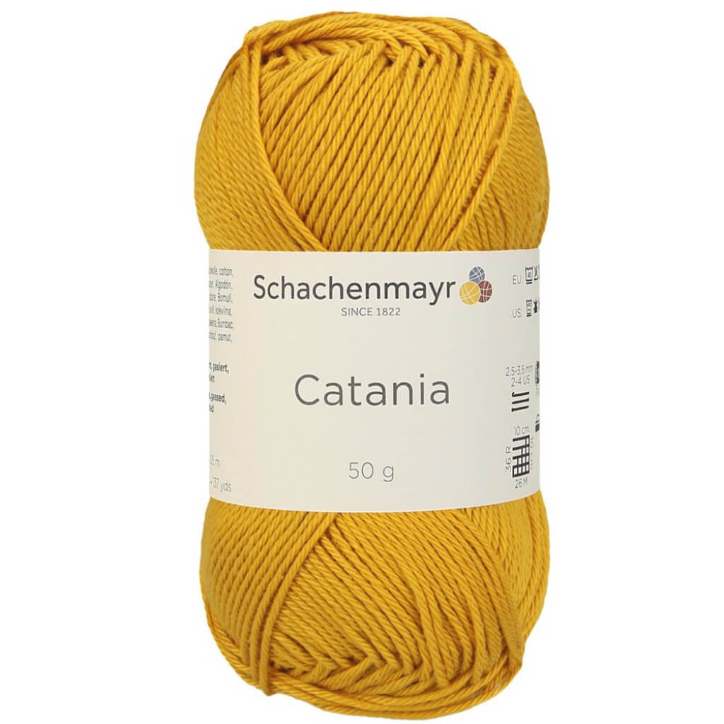 Schachenmayr Catania Originals - Baumwollgarn, Farbe 249 Gold – Baumwolle bei Lieblingsgarn
