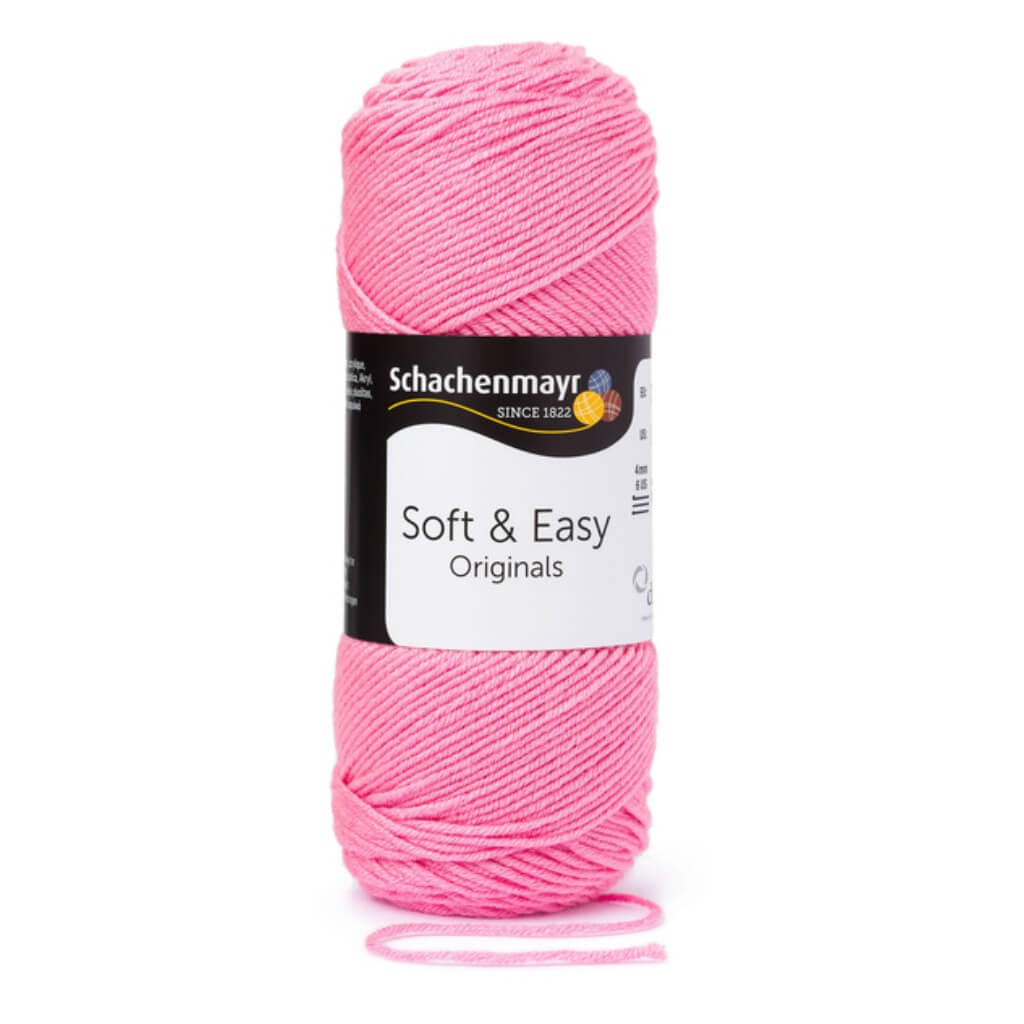 Schachenmayr Soft &amp; Easy, Farbe 35 Pink – Polyacryl bei Lieblingsgarn