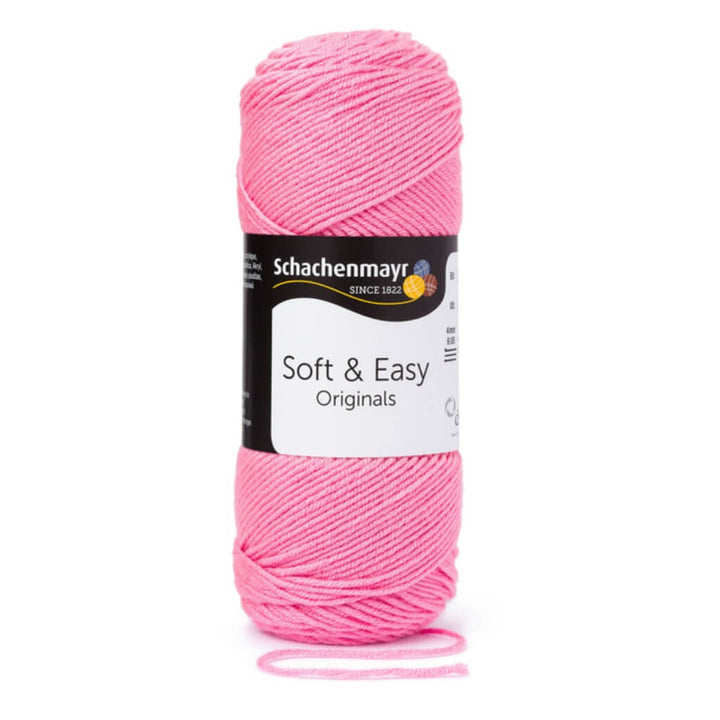 Schachenmayr Soft &amp; Easy, Farbe 35 Pink – Polyacryl bei Lieblingsgarn