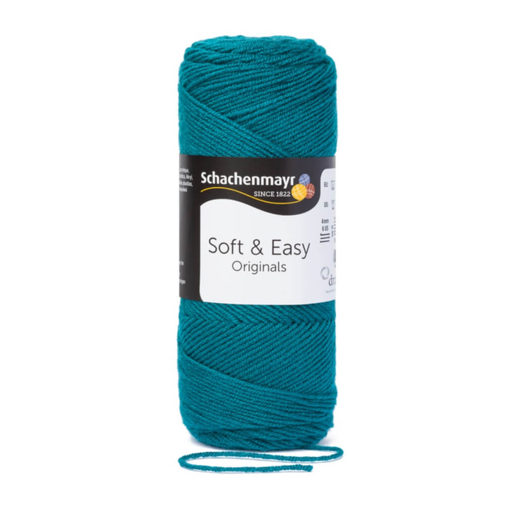 Schachenmayr Soft &amp; Easy, Farbe 69 Petrol – Polyacryl bei Lieblingsgarn