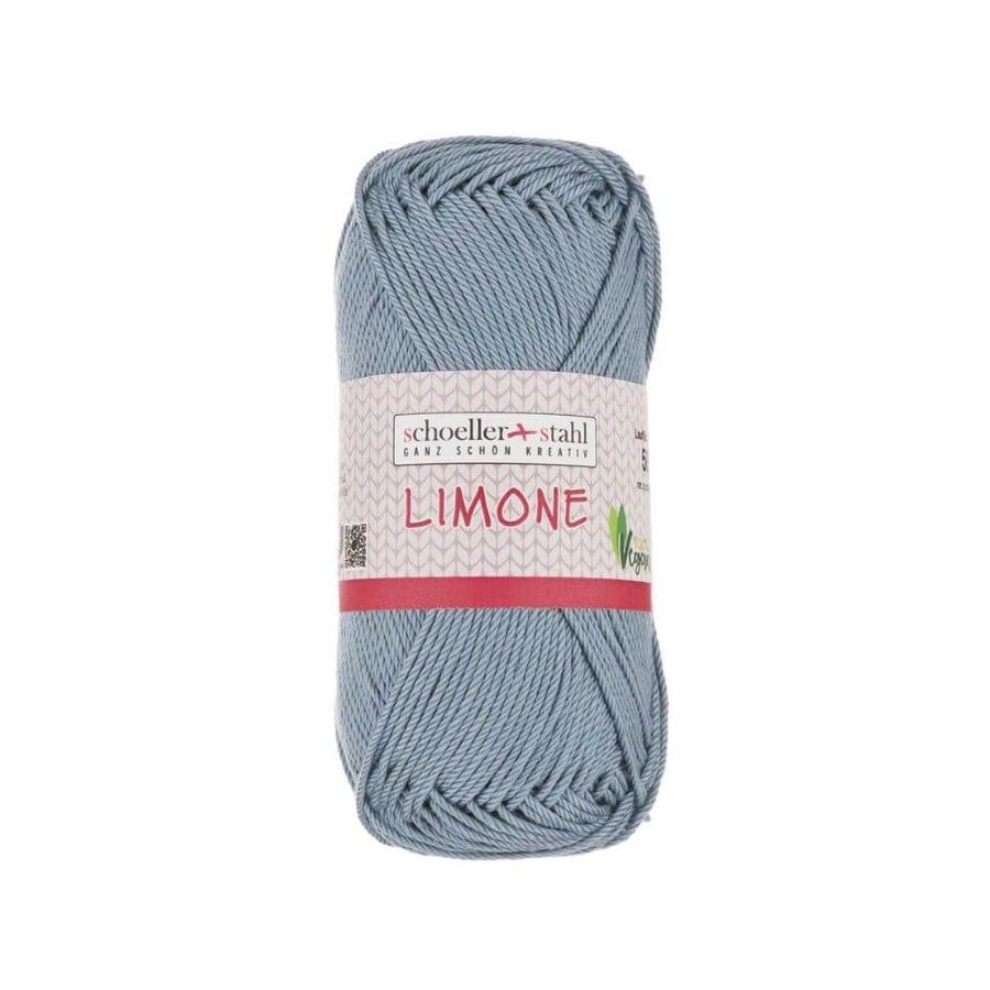 Schoeller + Stahl Limone 50g - Baumwollgarn, Farbe 219 Jeansblau – Baumwolle bei Lieblingsgarn