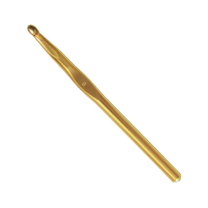 addi Wollhäkelnadel 15 cm - 245-7, Farbe 15 – Metall bei Lieblingsgarn