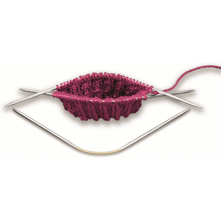 addiCraSyTrio SHORT 160-2, Farbe 21 – Metall bei Lieblingsgarn