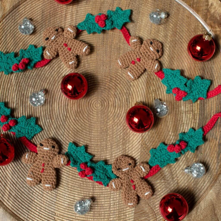 Hoooked Weihnachtsgirlande Häkelset - Hoooked bei bei bei bei bei bei bei bei bei bei Lieblingsgarn